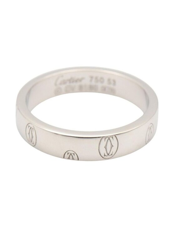 Cartier Ring Happy Birthday 18k White Gold - Picture 4 of 9